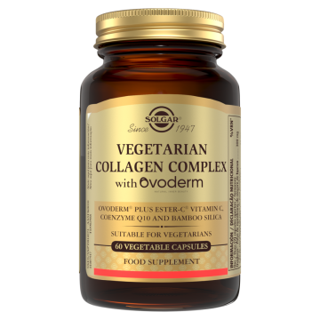 Solgar - Colágeno vegetariano Ovoderm® - 60 cápsulas vegetales