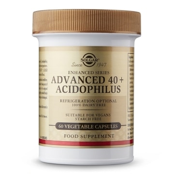 Solgar - Advanced 40+ Acidophilus - 60 Cápsulas