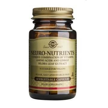 Solgar - Neuro-Nutrientes - 30 cápsulas vegetales