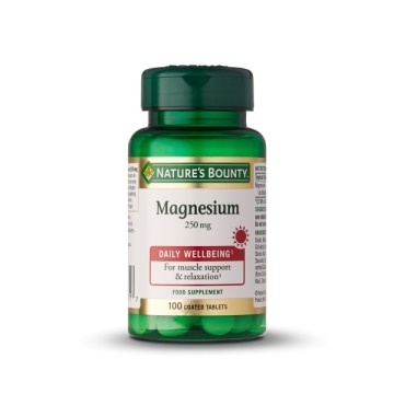 NATURE'S BOUNTY® Magnesio 250 mg - 100 comprimidos