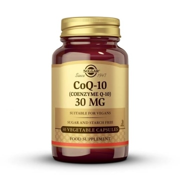 Solgar - Coenzima Q-10 30 mg - 30 cápsulas vegetales