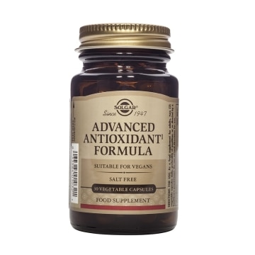 Solgar - Fórmula Antioxidante Avanzada - 30 cápsulas vegetales
