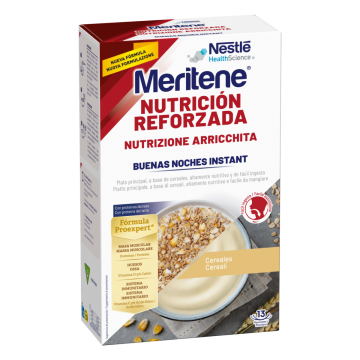 Meritene® Nutrición Reforzada Buenas Noches Instant- Sabor cereal - Estuche de 520g 