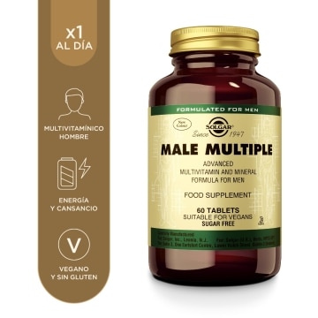Solgar - Male Múltiple - 60 comprimidos