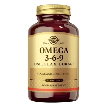 Solgar - Omega 3-6-9 - 60 cápsulas blandas