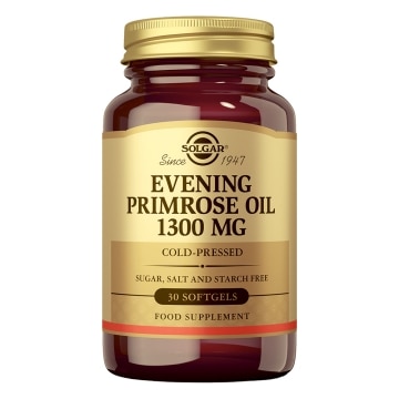 Solgar - Aceite de prímula de rosa 1300 mg - 30 cápsulas blandas