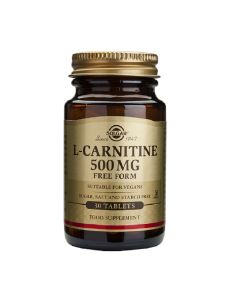 Solgar - L-carnitina 500 mg - 30 comprimidos