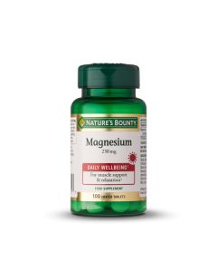 NATURE'S BOUNTY® Magnesio 250 mg - 100 comprimidos