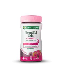 NATURE'S BOUNTY® Piel Bonita con Ácido Hialurónico - 60 gominolas