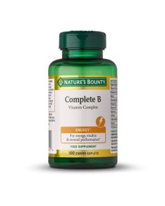 NATURE'S BOUNTY® Complejo de Vitamina B - 100 comprimidos recubiertos