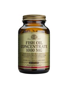 Solgar - Aceite de pescado concentrado 1000 mg - 60 cápsulas blandas