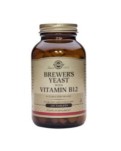 Solgar® Levadura de Cerveza con Vitamina B12 - 250 comprimidos