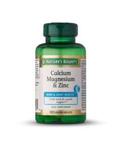 NATURE'S BOUNTY® Calcio Magnesio & Zinc - 100 comprimidos