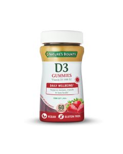 NATURE'S BOUNTY® Vitamina D3 1000 UI - 60 gominolas