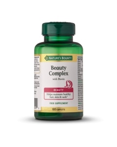 NATURE'S BOUNTY® Beauty Complex con Biotina - 60 comprimidos 
