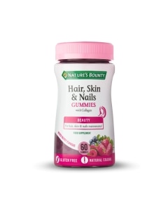 NATURE'S BOUNTY® Pelo, Piel y Uñas con Colágeno - 60 gominolas
