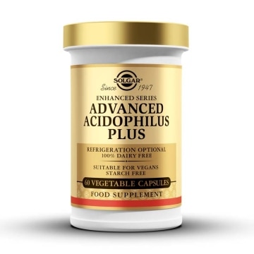 Solgar - Acidophilus Plus Avanzado - 60 cápsulas vegetales