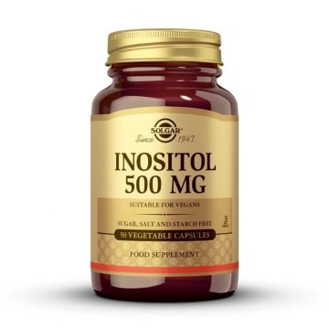 Solgar - Inositol 500 mg - 50 cápsulas vegetales