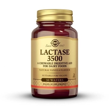 Solgar - Lactasa 3500 - 30 comprimidos masticables