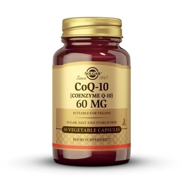Solgar - Coenzima Q-10 60 mg - 30 cápsulas vegetales