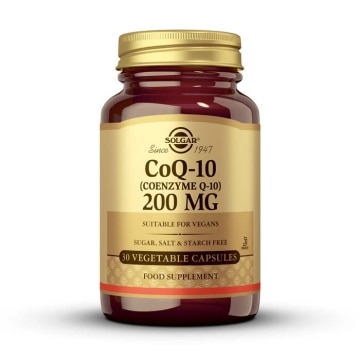 Solgar - Coenzima Q-10 200 mg - 30 cápsulas vegetales
