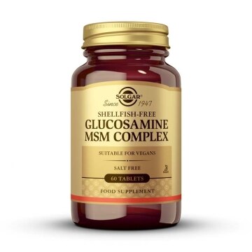 Solgar - Glucosamina MSM Complex - 60 comprimidos
