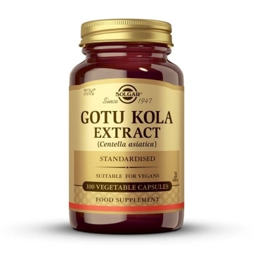 Solgar - Gotu kola - 100 cápsulas vegetales