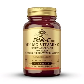 Solgar - Ester C® PLUS 1000 mg vitamina C - 60 comprimidos