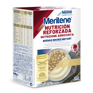Meritene® Nutrición Reforzada - Buenas Noches Instant - Sabor cereal  - 2 sobres de 250g