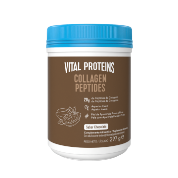 Vital Proteins - Péptidos de colágeno sabor chocolate - 297 g