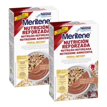 Pack Ahorro Meritene® Nutrición Reforzada Cereal Instant - Cacao - 1 sobres de 520g