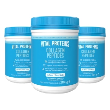 Pack Ahorro Colágeno Vital Proteins Neutro 3x284g
