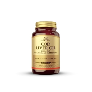 Solgar - Aceite de Hígado de Bacalao - 250 cápsulas blandas