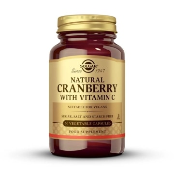 Solgar - Arándano rojo con vitamina C - 60 cápsulas vegetales