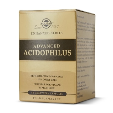 Solgar - Advanced acidophilus - 50 cápsulas vegetales