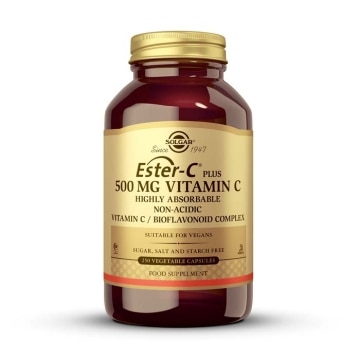 Solgar - Ester-C® Plus - Vitamina C patentada 500mg - 250 cápsulas vegetales