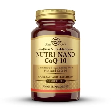 Solgar - Nutri-Nano CoQ-10 - 50 cápsulas blandas
