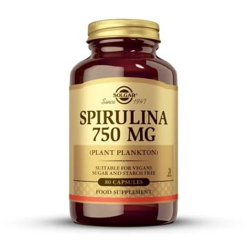 Solgar - Espirulina - 80 cápsulas vegetales