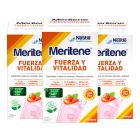 Pack Ahorro Meritene® Fuerza y Vitalidad 3 Batidos Fresa 45 sobres