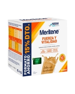 Meritene&reg; Fuerza y Vitalidad Batido Caf&eacute; - 30 sobres de 30g &ndash; Formato Ahorro