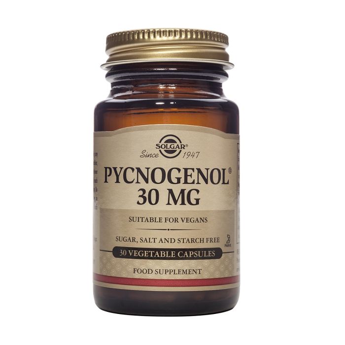 Solgar Pycnogenol® Pino 30 mg 30 cápsulas Nutrición Es Vida