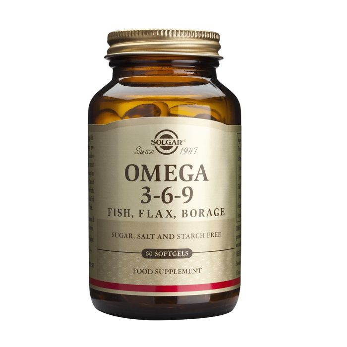 Solgar Omega 369 60 cápsulas blandas Nutrición Es Vida