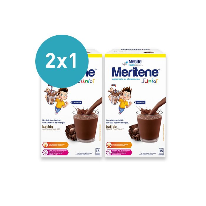 Oferta Meritene® Junior Chocolate Nutrición es Vida