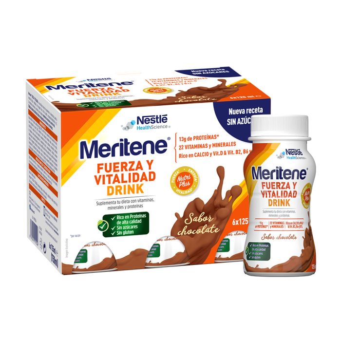 Meritene® Fuerza y Vitalidad Drink Chocolate