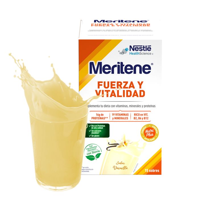 Meritene® Fuerza y Vitalidad Batido Vainilla