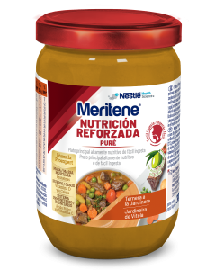 Meritene&reg; Nutrici&oacute;n Reforzada - Pur&eacute; Ternera a la jardinera - Tarro 300g