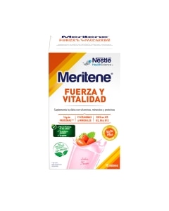 Meritene&reg; Fuerza y Vitalidad Batido Fresa - 15 sobres de 30 g