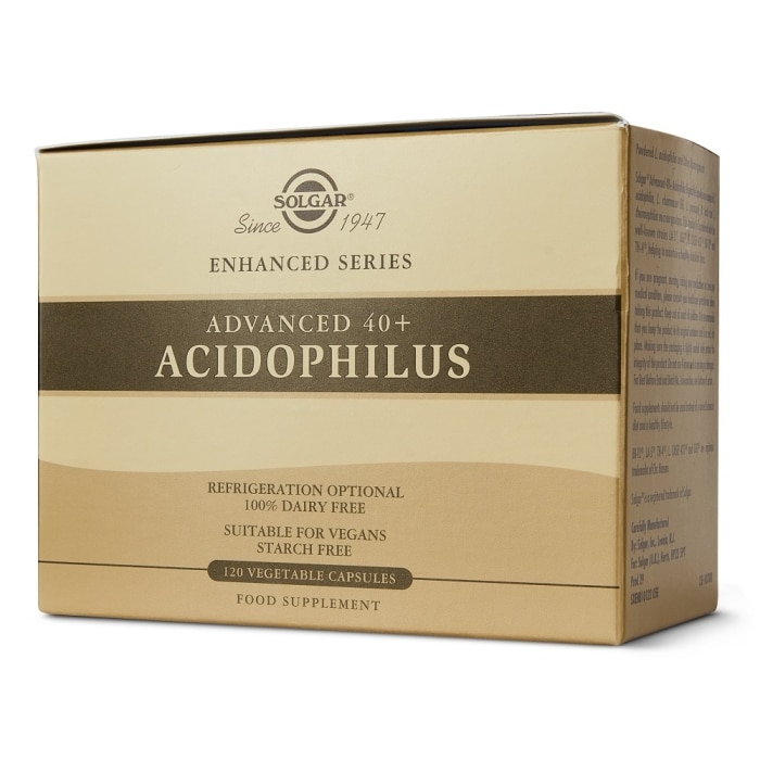Solgar - Advanced 40+ Acidophilus - 120 Cápsulas