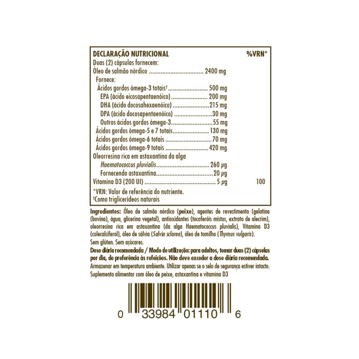 Solgar - Full Spectrum Omega Salmon Oil® - 120 cápsulas blandas