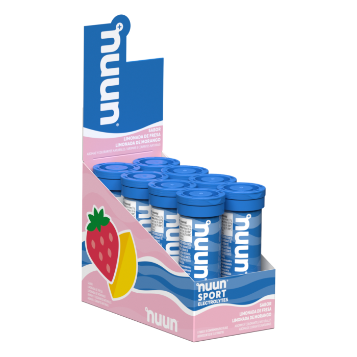 NUUN Sport Limonada de Fresa - 10 tabletas efervescentes